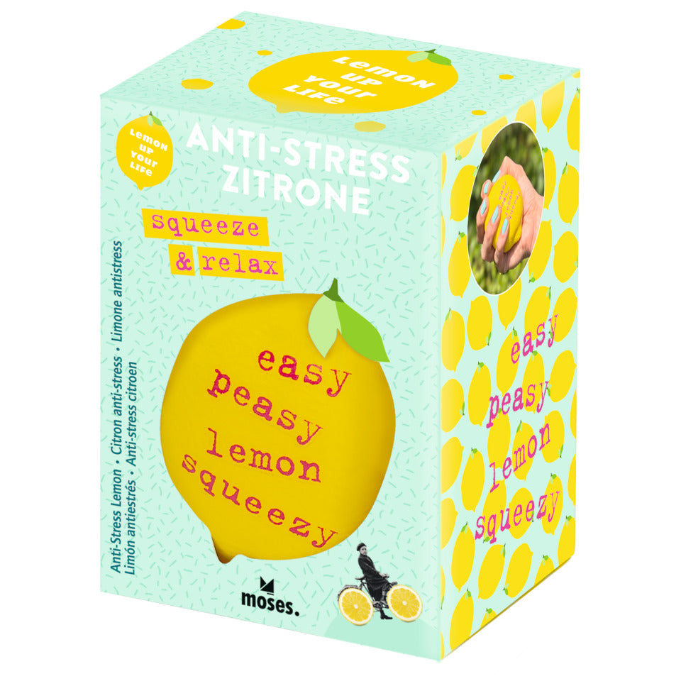 Anti-Stress-Zitrone Lemon Squeeze MOSES 30064