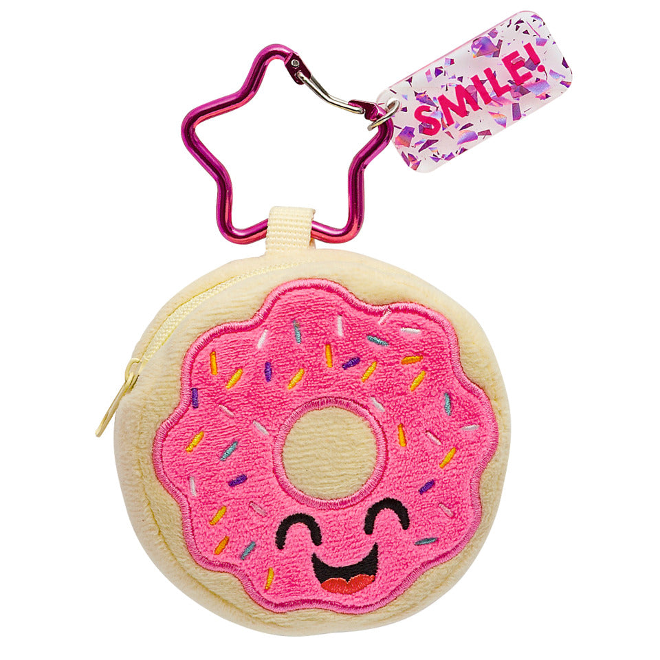 Plüsch-Täschchen Happy Day mit Karabiner MOSES 38292