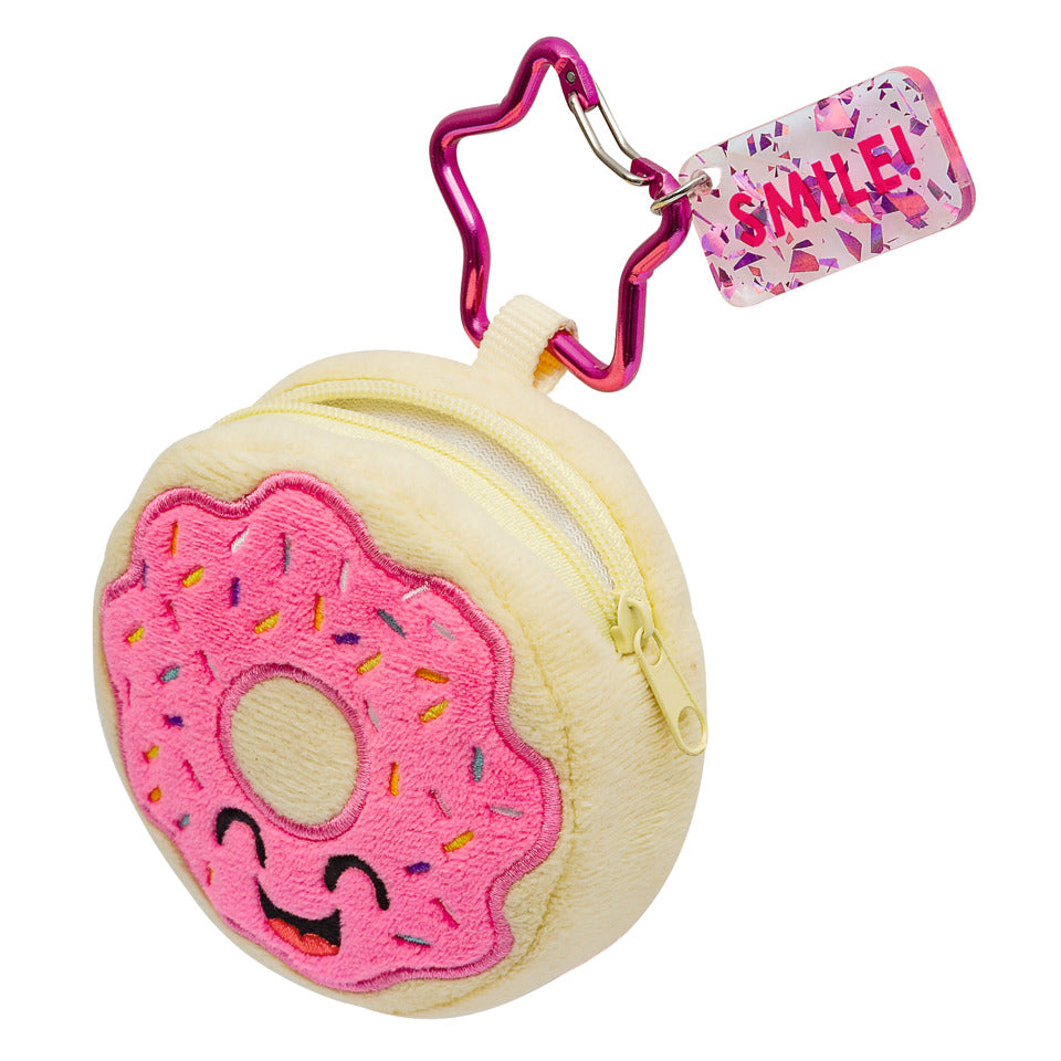 Plüsch-Täschchen Happy Day mit Karabiner MOSES 38292