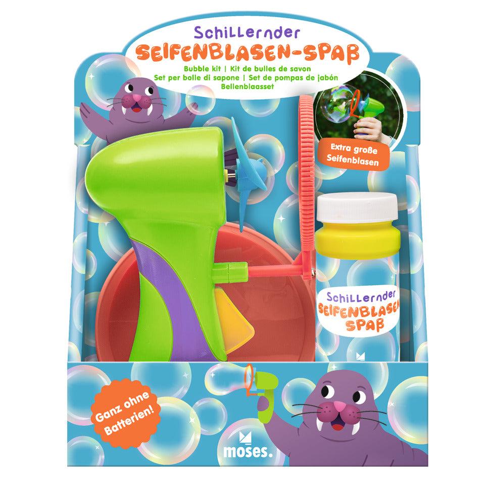 Schillernder Seifenblasen-Spass MOSES 38297