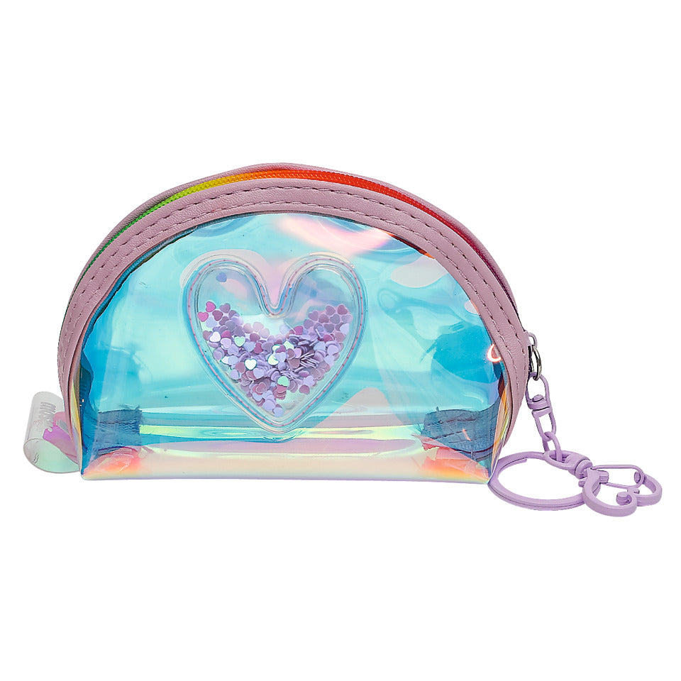Schillerndes Mini-Täschchen, 12,5 x 8,2 x 4,5 cm, sortiert MOSES 38301