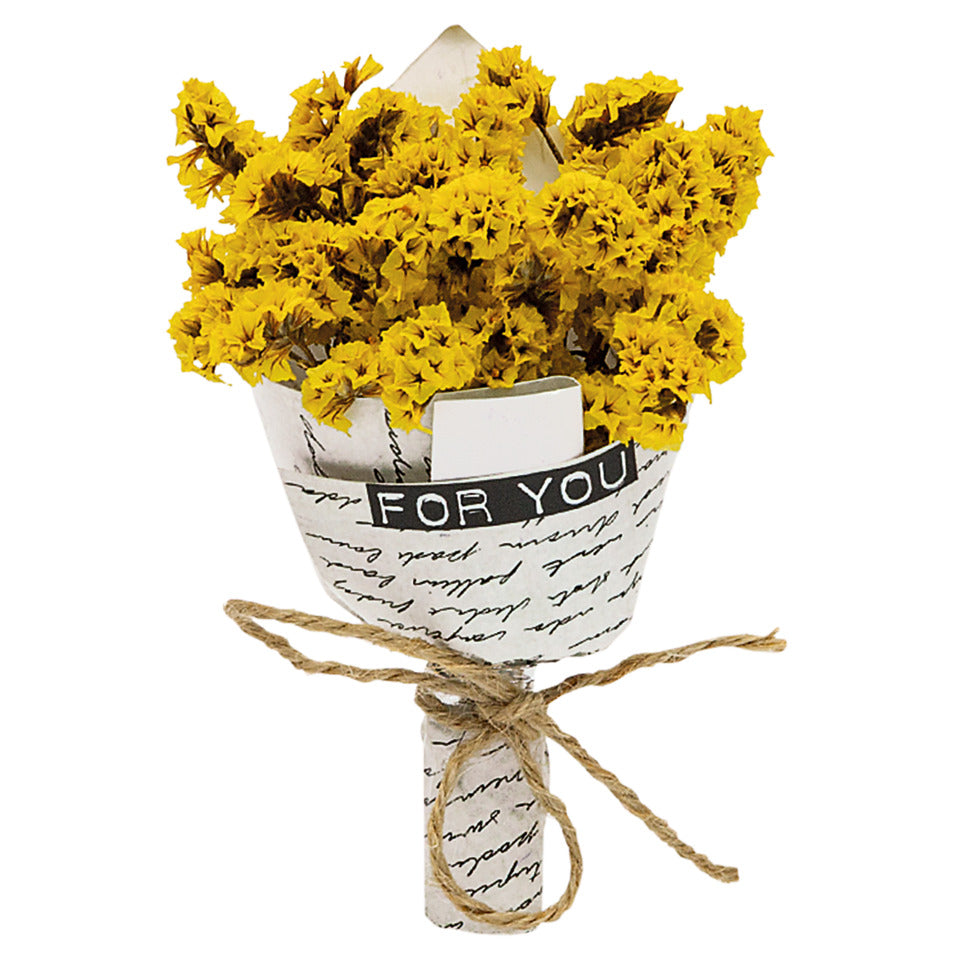Mini-Sträußchen Blumengrüße, 5 x 11 cm, sortiert MOSES 83584