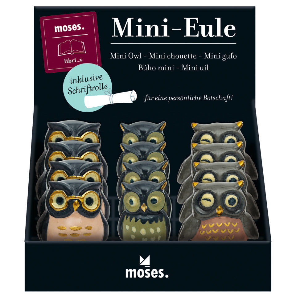 Eule Geschichtenwächterin moses.libri MOSES 83589
