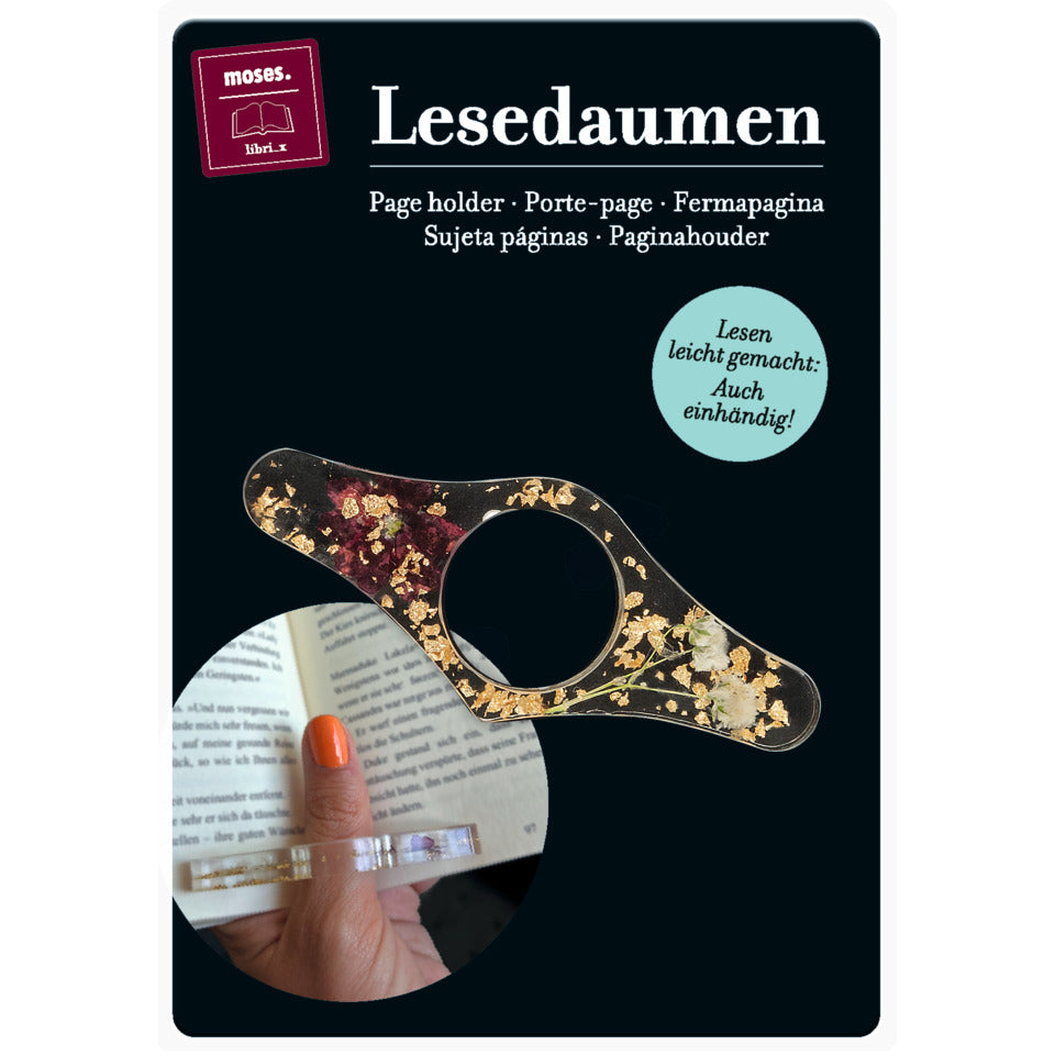 Lesedaumen moses.libri x, sortiert MOSES 83588