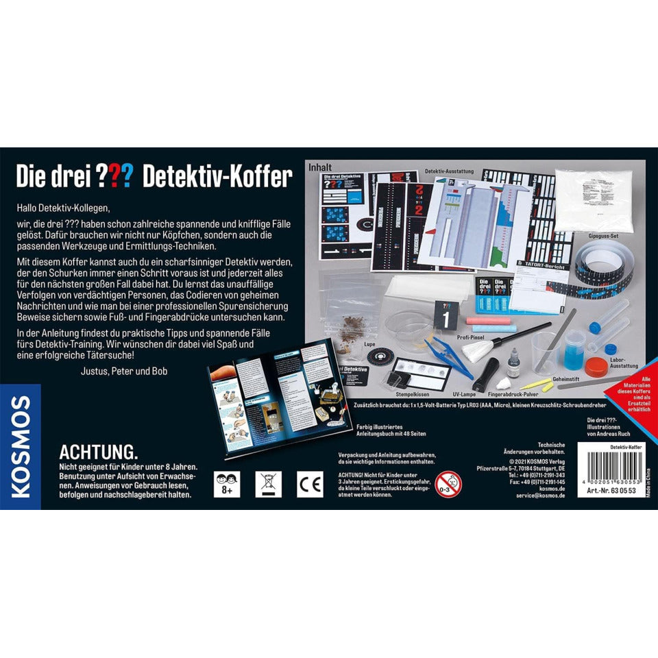 Die drei ??? Detektivkoffer KOSMOS 630553