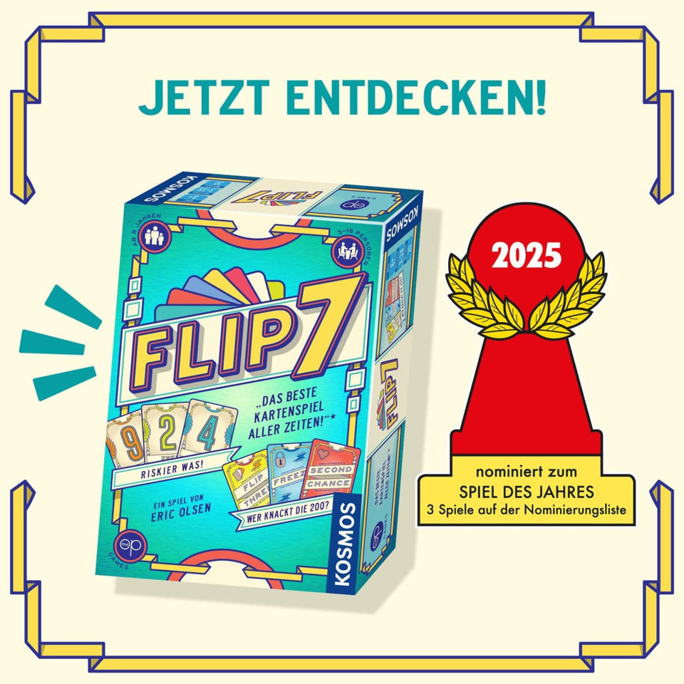 Kartenspiel Flip 7 KOSMOS 685430
