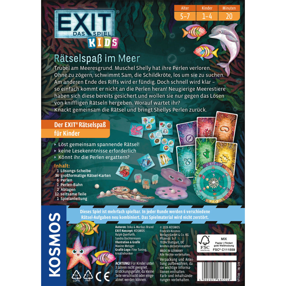 EXIT® Kids Rätselspaß im Meer KOSMOS 685546