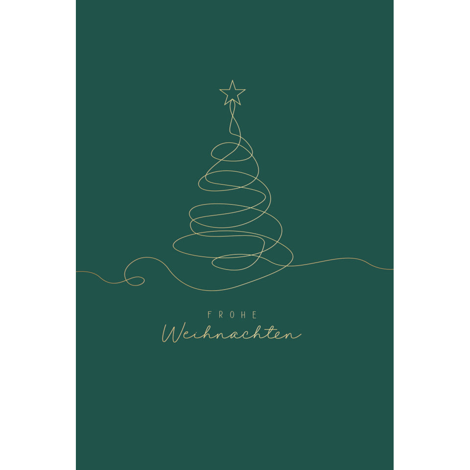 Weihnachtskarte Frohe Weihnachten, 11,5 x 17 cm SKORPION 22-5839 22-5839 Bild