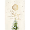 Weihnachtskarte Frohe Festtage, 11,5 x 17 cm  22-1643 22-1643 Bild unverpackt