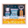 Geschenkset Men's Collection Spardose Winter Edition petrol/braun ACCENTRA 6063364 ACCENTRA 6063364 Spardose Winter Edition