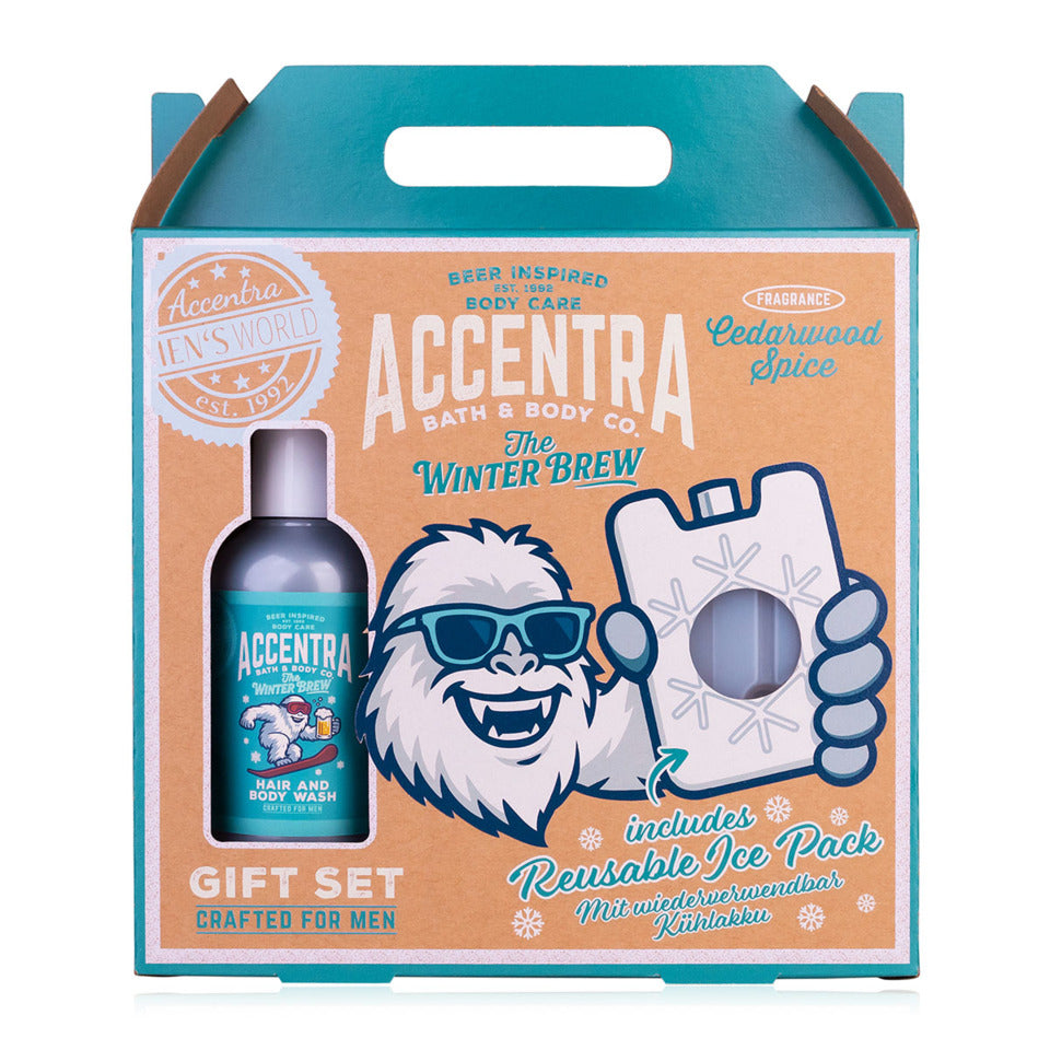 Geschenkset petrol Men's Collection Kühlakku Winter Edition ACCENTRA 6063362 ACCENTRA 6063362 Kühlakku Winter Edition