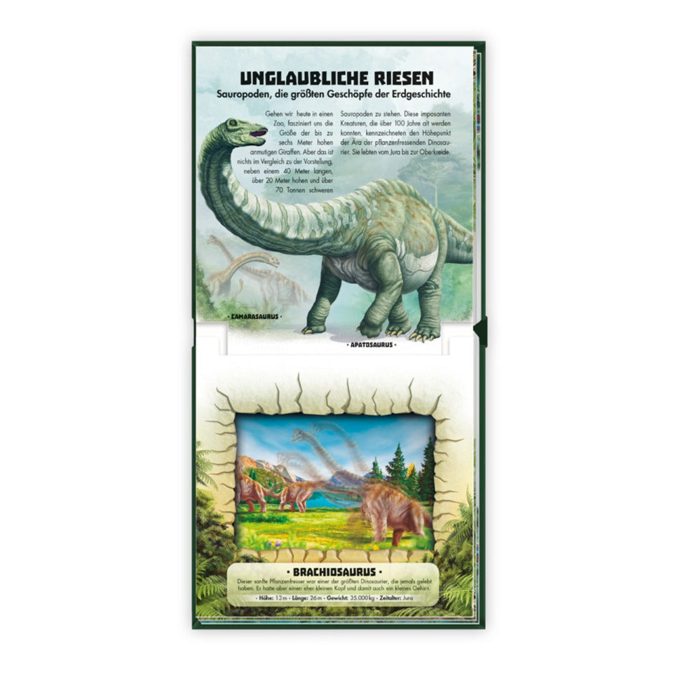 Kinderbuch Dinosaurier 3D-Bilder, 21 x 21 cm TRÖTSCH 20567 TRÖTSCH 20567 21x21cm