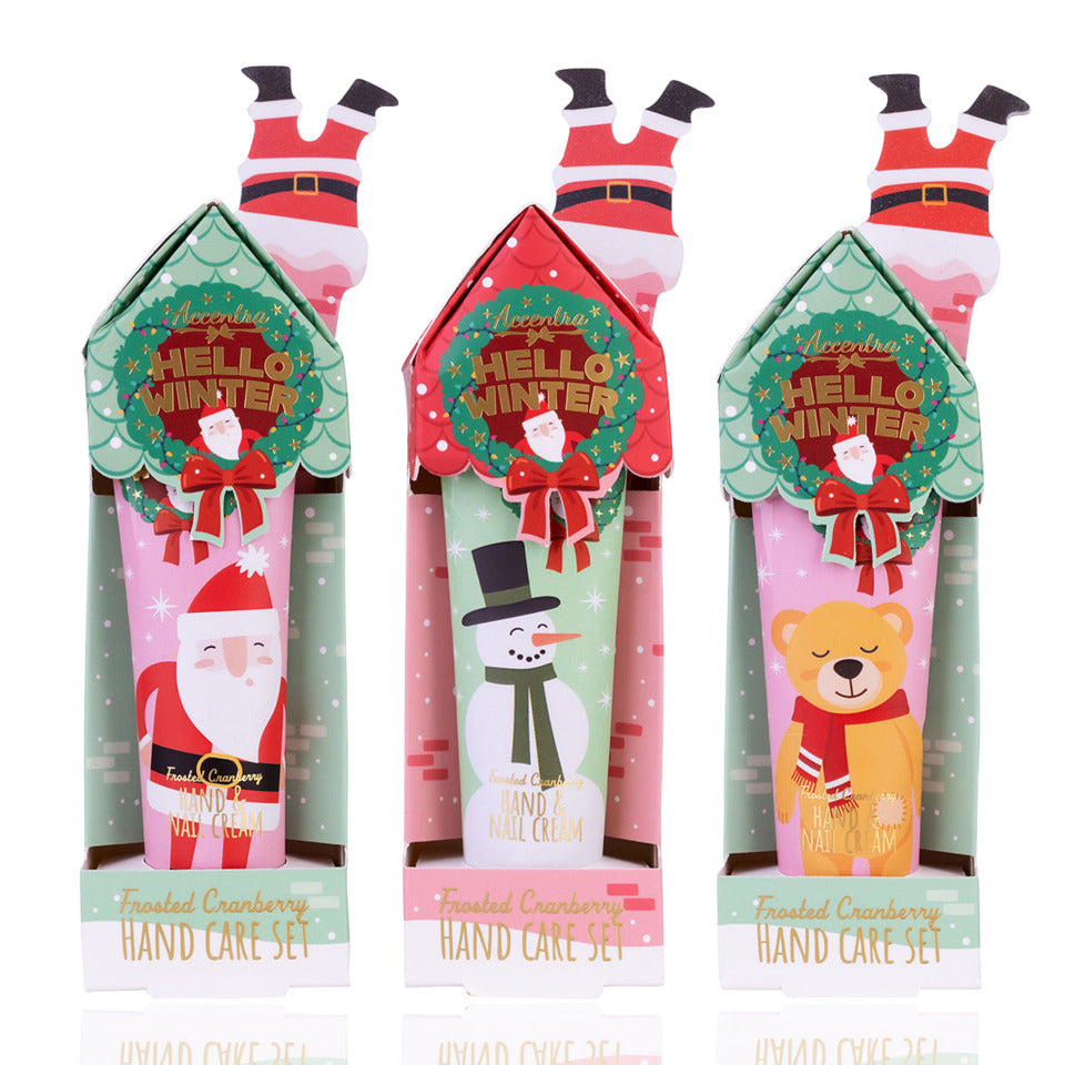 Handpflegeset Hello Winter Santa inkl. Nagelfeile türkis ACCENTRA 6063322 ACCENTRA 6063322 Santa Nagelfeile