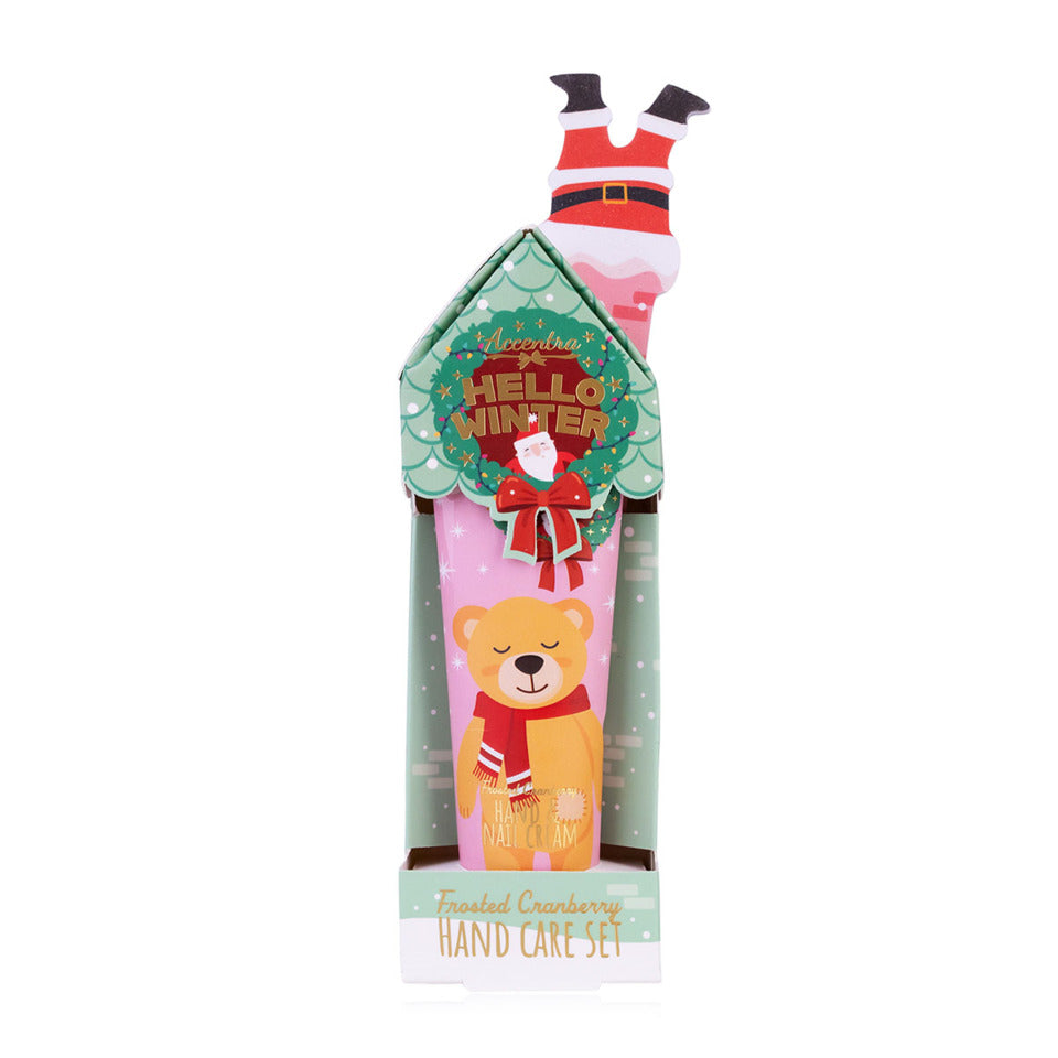 Handpflegeset Hello Winter Santa inkl. Nagelfeile türkis ACCENTRA 6063322 ACCENTRA 6063322 Santa Nagelfeile