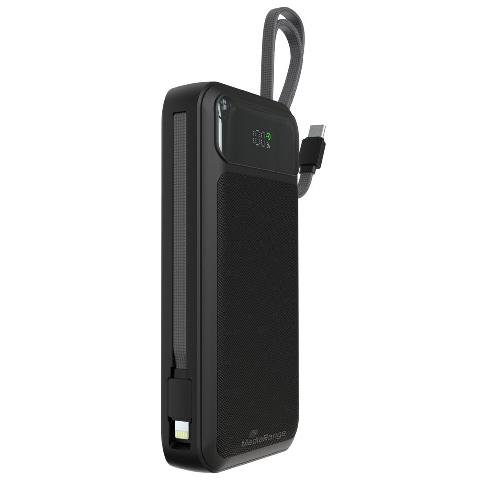 Ladestation Powerbank, 20.000mAh MEDIARANGE MRMA756