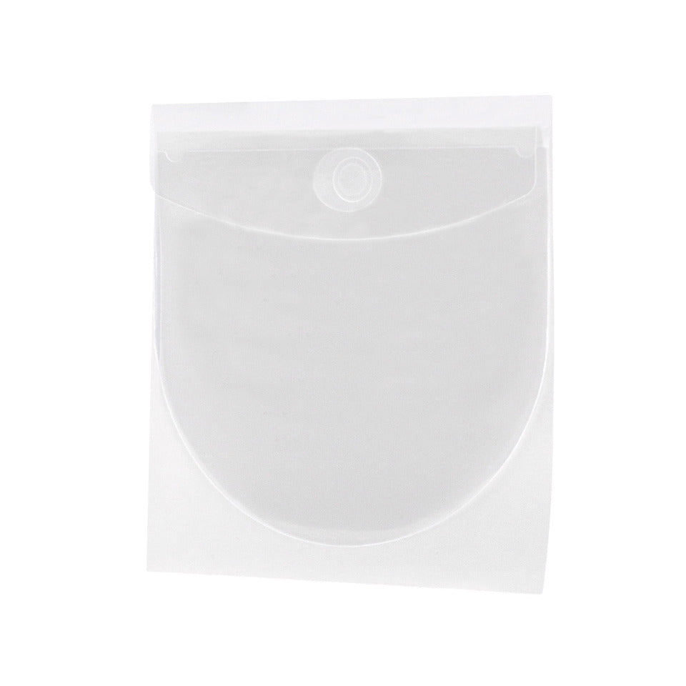CD-Hülle, selbstklebend, 10 Stück Q-CONNECT KF27032 Q-CONNECT KF27032 m.Lasche