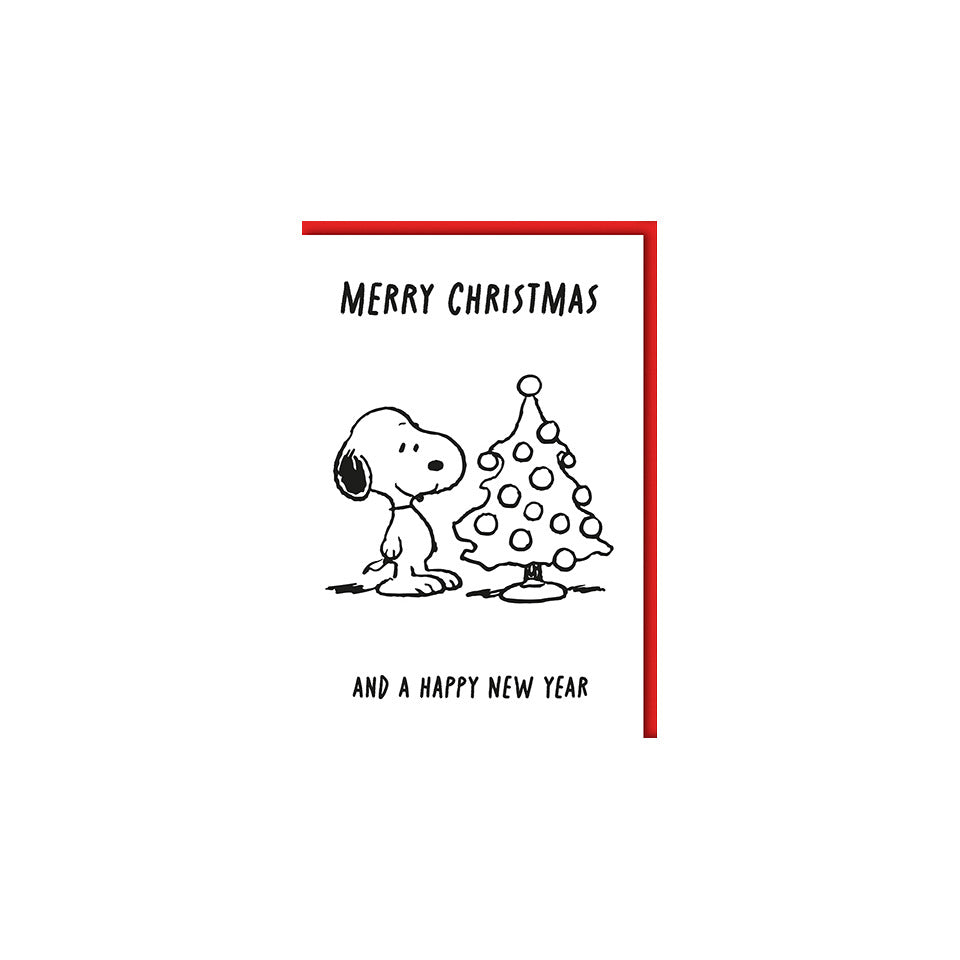 Weihnachtskarte Merry Christmas and a Happy New Year, 11,5 x 17 cm BRAUN + COMPANY 5800-26005 BRAUN + COMPANY 5800-26005 Bild