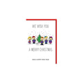 Weihnachtskarte We wish you a Merry Christmas, 11,5 x 17 cm BRAUN + COMPANY 5800-26003 BRAUN + COMPANY 5800-26003 Bild