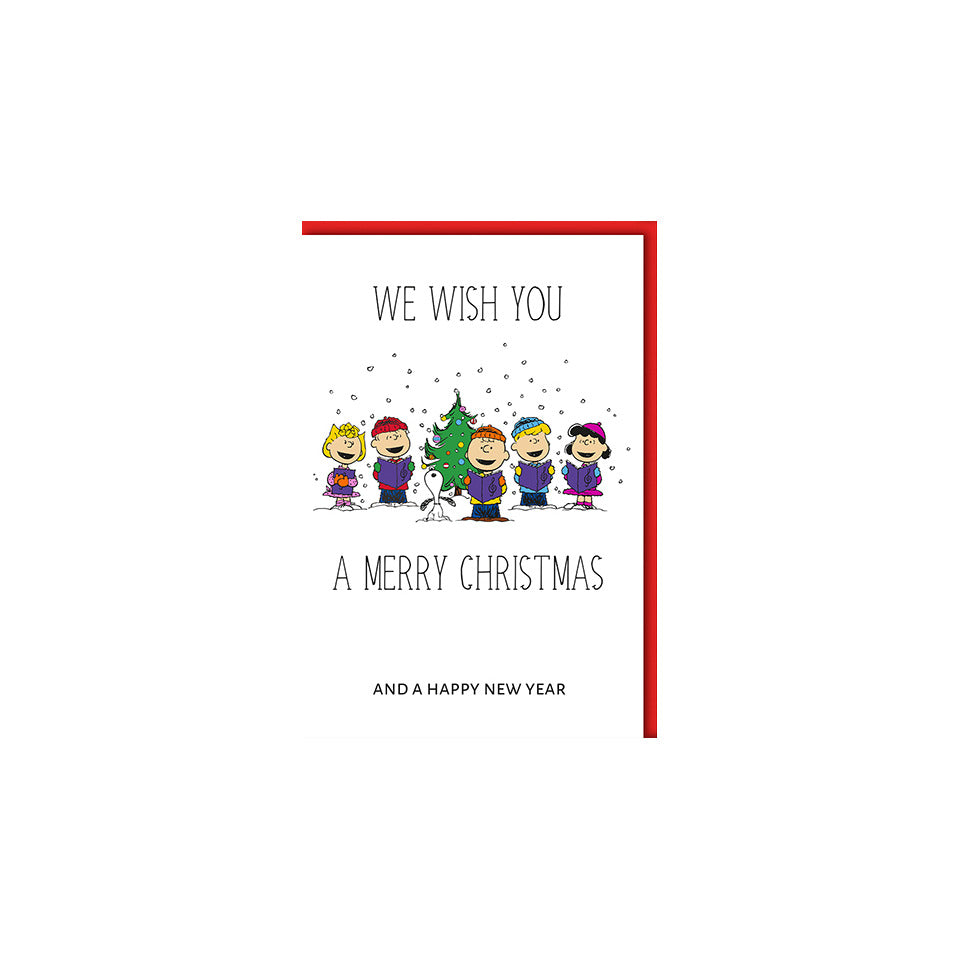 Weihnachtskarte We wish you a Merry Christmas, 11,5 x 17 cm BRAUN + COMPANY 5800-26003 BRAUN + COMPANY 5800-26003 Bild