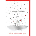 Weihnachtskarte Merry Christmas and a Happy New Year, 11,5 x 17 cm BRAUN + COMPANY 5800-23274 BRAUN + COMPANY 5800-23274 Bild