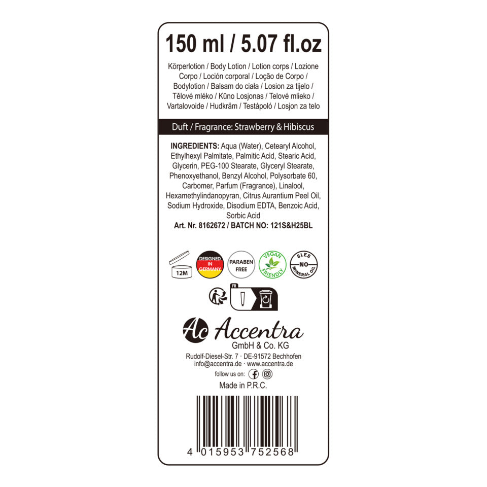 Bodylotion 150ml Essential Botanicals sortiert ACCENTRA 8162672 ACCENTRA 8162672 150ml