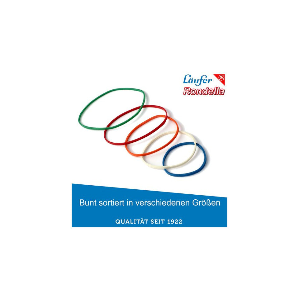 Gummiringe Rondella, Größen und Farbe sortiert, 10 g LÄUFER 50999 LÄUFER 50999   500099  69213