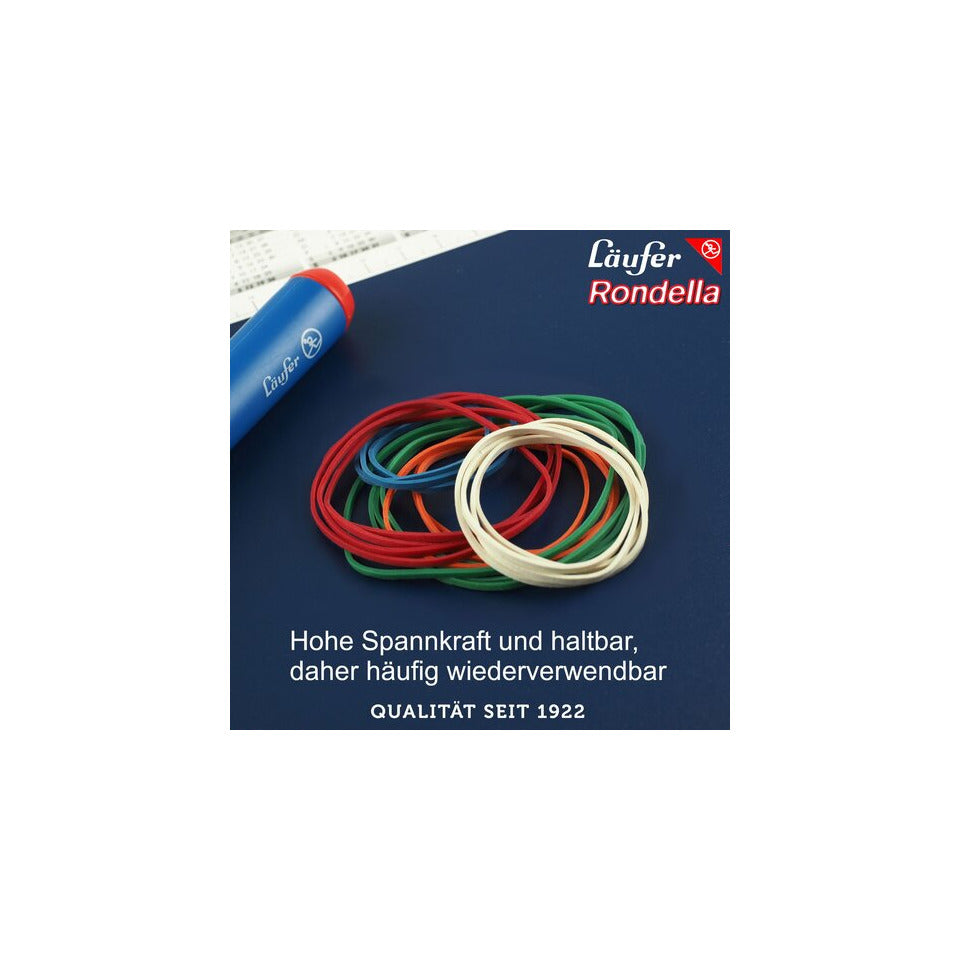 Gummiringe Rondella, Größen und Farbe sortiert, 10 g LÄUFER 50999 LÄUFER 50999   500099  69213