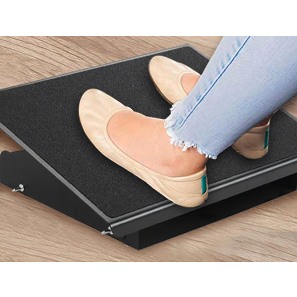 Fußstütze Metall, schwarz Q-CONNECT KF17950