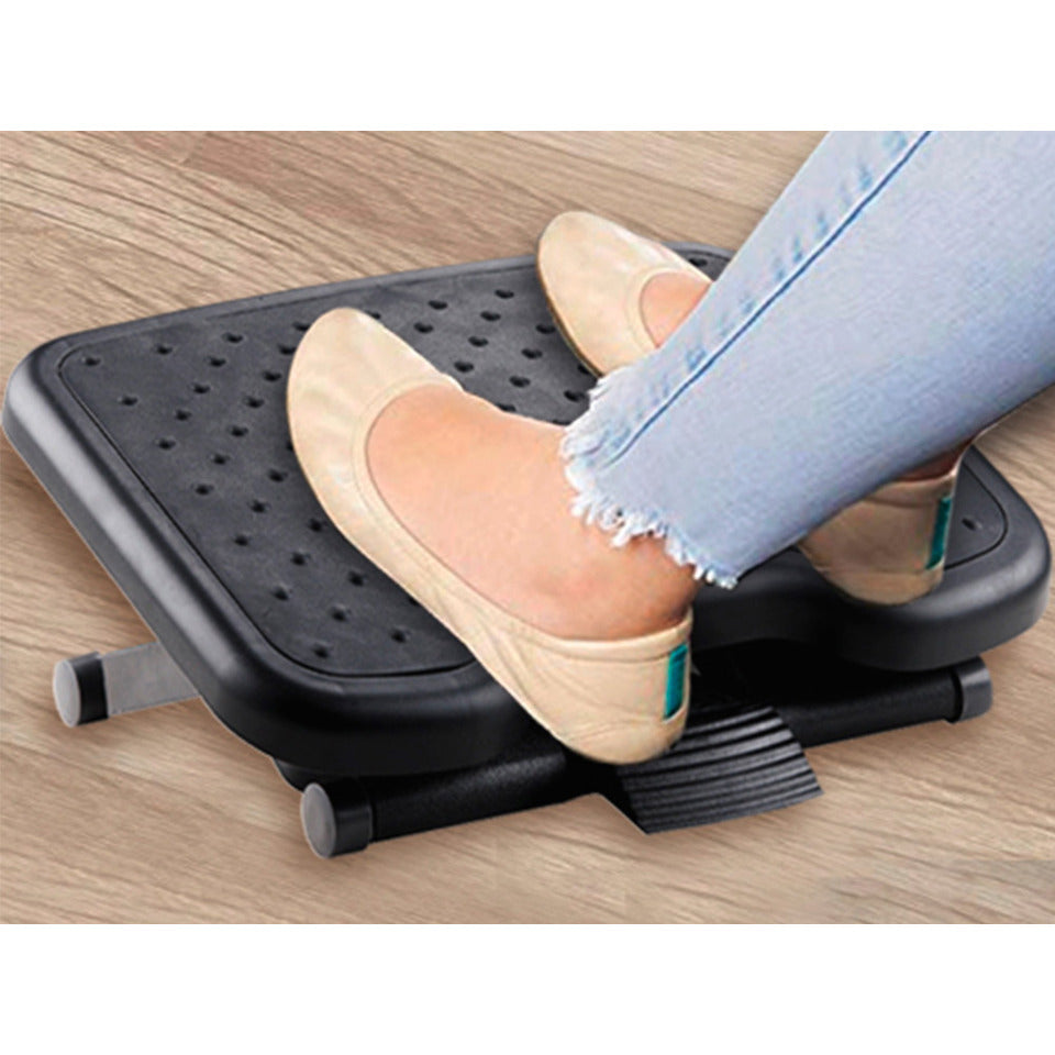 Fußstütze, Gummioberfläche, Kunststoff, schwarz Q-CONNECT KF17983 Q-CONNECT KF17983 Gummioberfläche