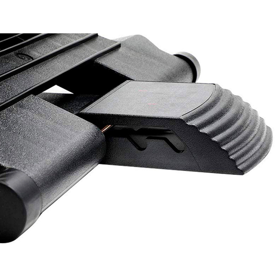 Fußstütze, Gummioberfläche, Kunststoff, schwarz Q-CONNECT KF17983 Q-CONNECT KF17983 Gummioberfläche