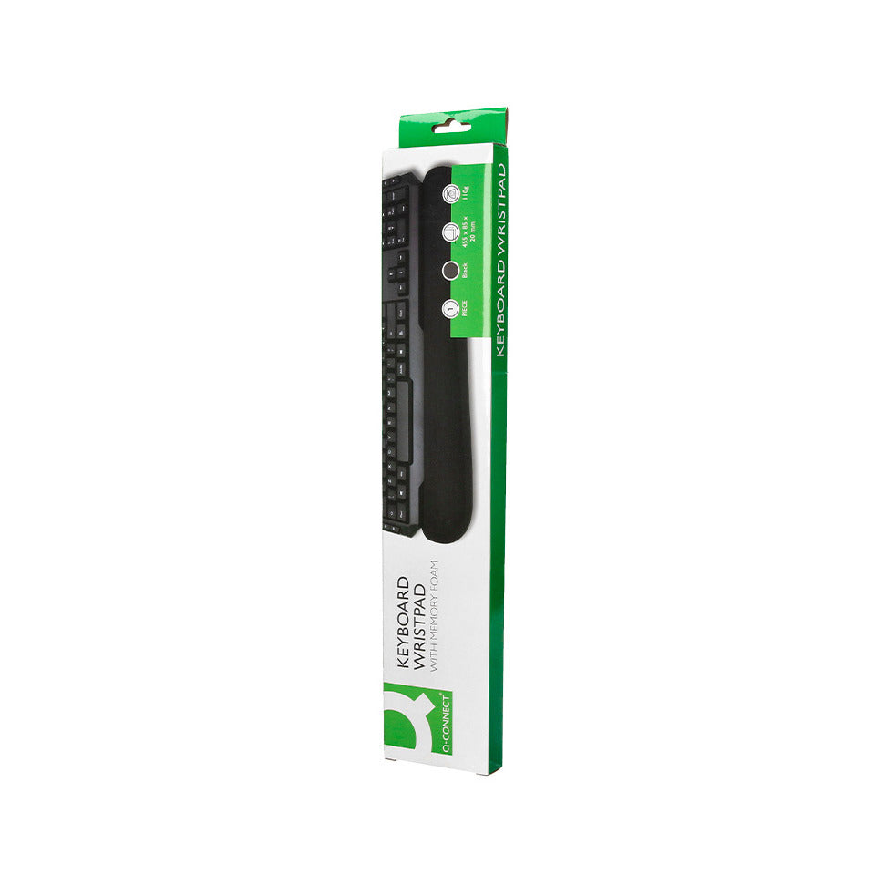Handgelenkauflage Ergo, schwarz Q-CONNECT KF03684