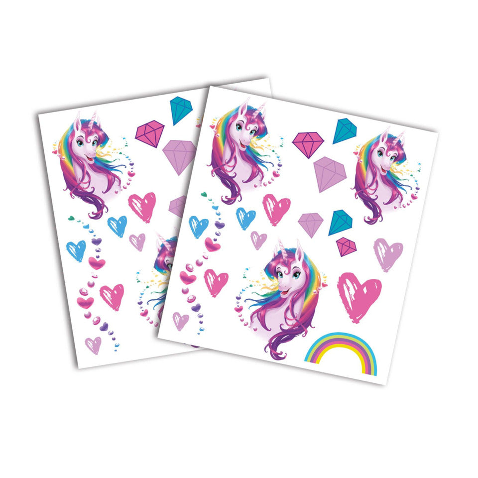 Kinder-Tattoos Einhornportrait ROTH 89335