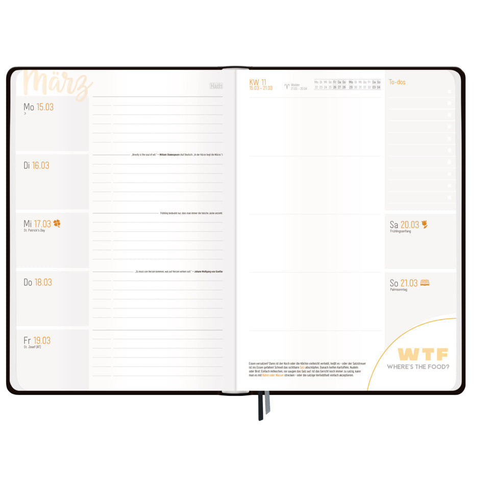 Timer 2026/27, A5, Hardcover, 1W/2S, sortiert HÄFFT 11110-0 HÄFFT 11110-0  Hardcover
