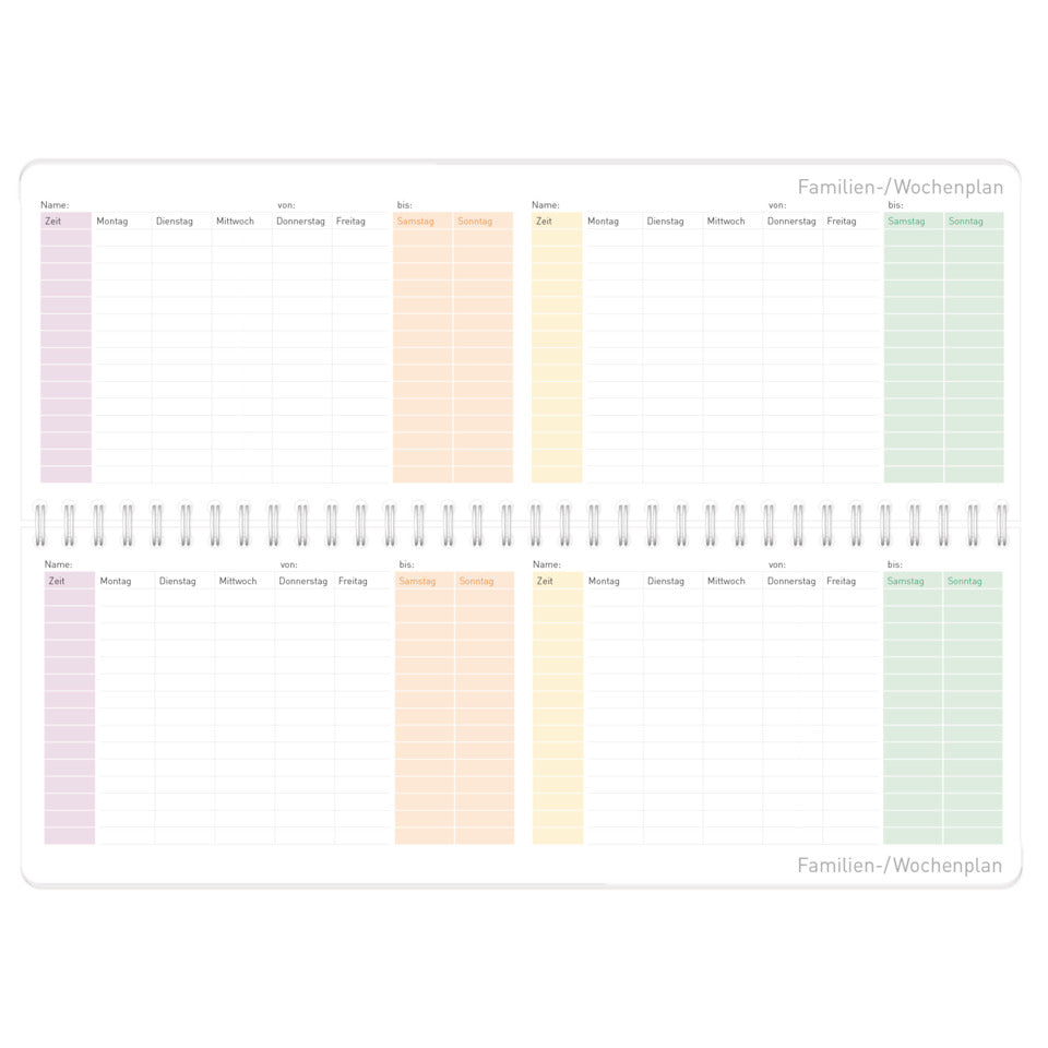 Tischkalender Büro & Freizeit Rainbow 2027, 29,7 x 11 cm, 100g/m², 1W/1S HÄFFT 11341-5 HÄFFT 11341-5  Rainbow