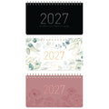 Tischkalender Büro & Freizeit Pocket 2027, 16 x 10 cm, 100g/m², 1W/2S, sortiert HÄFFT 11352-0