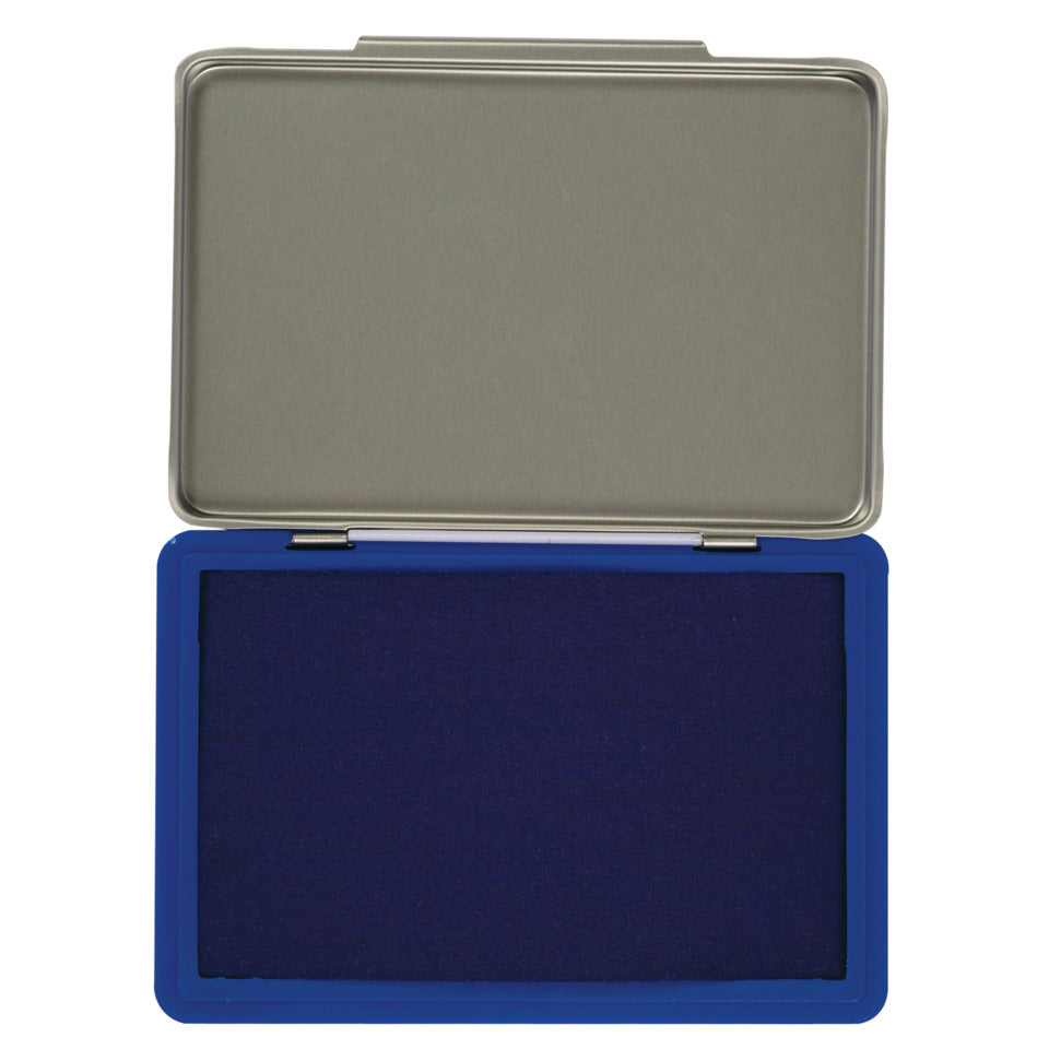 Stempelkissen Gr.3, 9 x 5,5 cm, blau Q-CONNECT KF16313