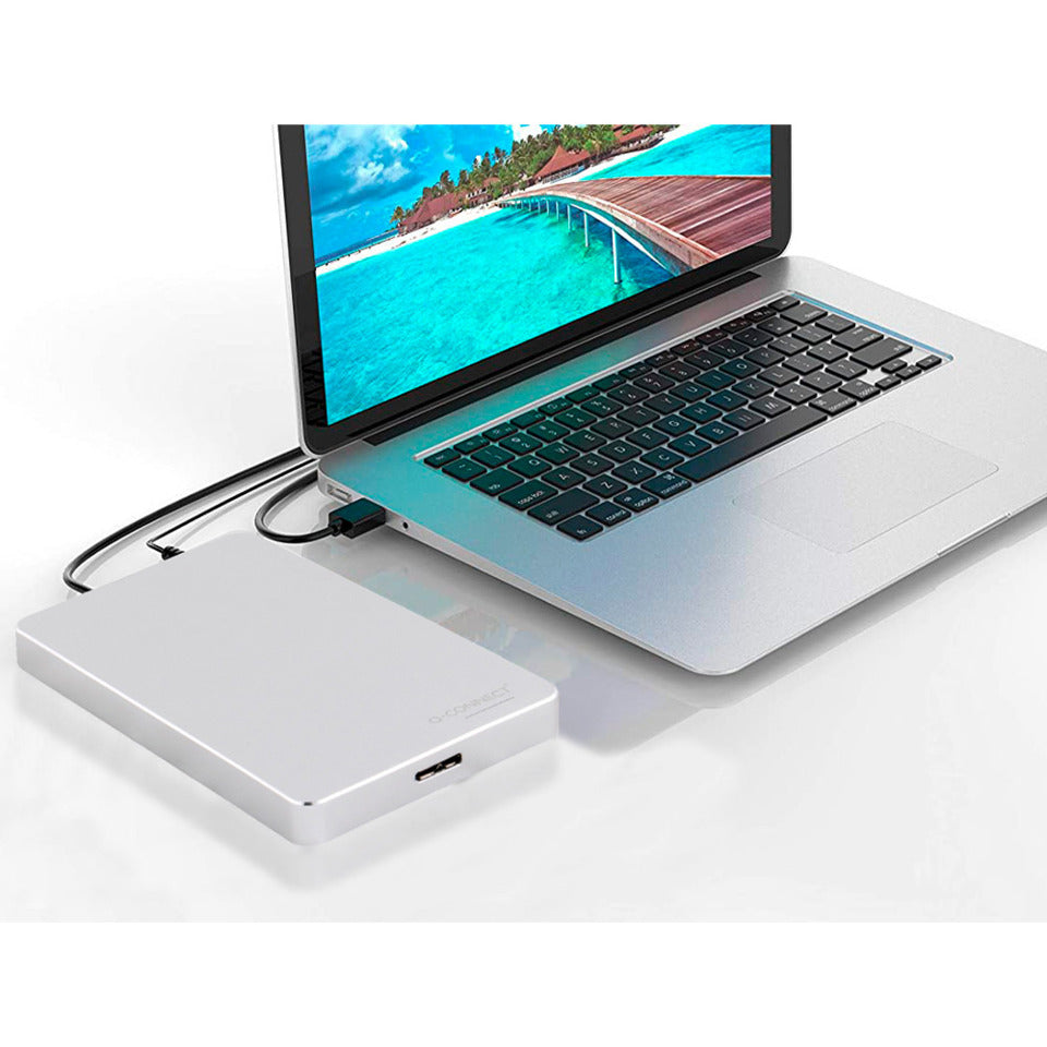 Festplatte extern, USB 3.2 Gen1, 1 TB, silber Q-CONNECT KF18083 Q-CONNECT KF18083 1TB