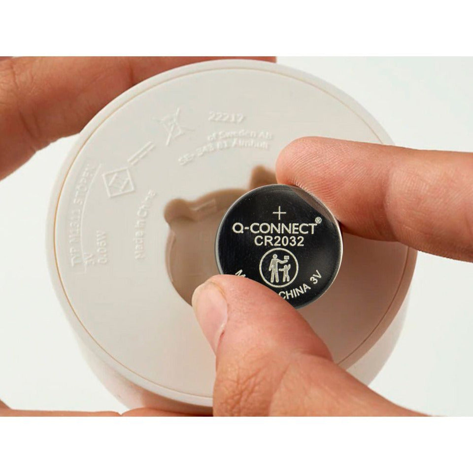 Knopfzellen-Batterie Lithium CR2032, 4 Stück Q-CONNECT KF15036 Q-CONNECT KF15036 Lithium