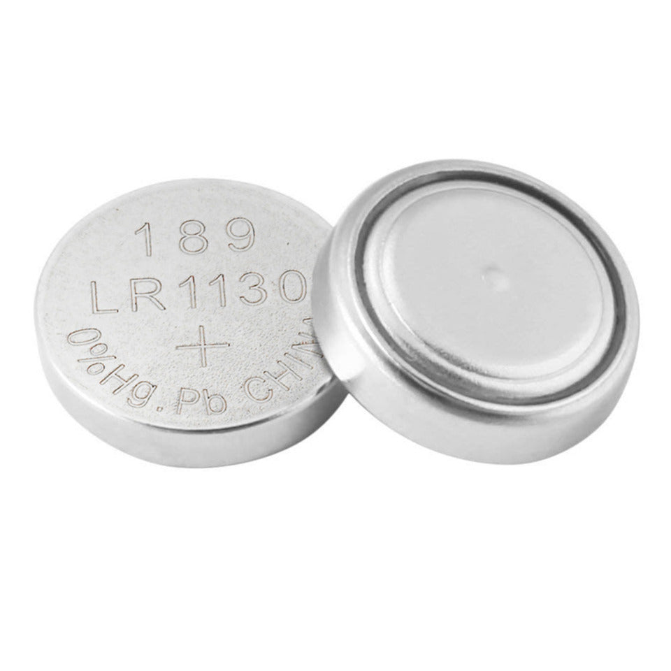 Knopfzellen-Batterie Alkali-Mangan LR54/AG10, 10 Stück Q-CONNECT KF14556 Q-CONNECT KF14556 Alkali