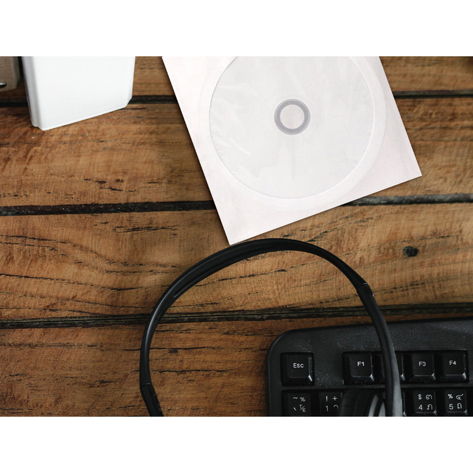 CD-Hüllen Papier, 50 Stück Q-CONNECT KF02206