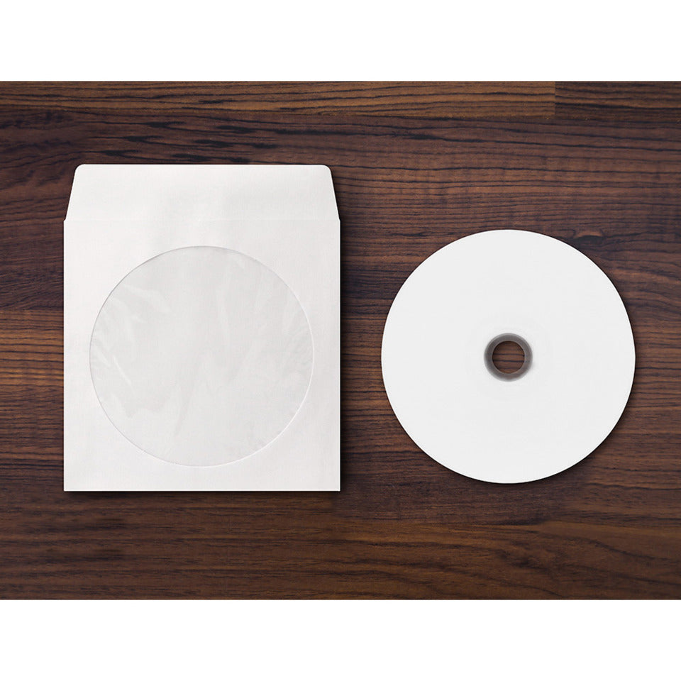 CD-Hüllen Papier, 50 Stück Q-CONNECT KF02206