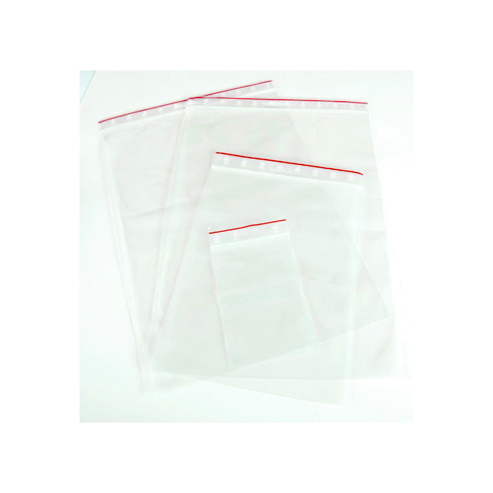 Druckbandbeutel, 170x230mm, 100 Stück, transparent Q-CONNECT KF11359 Q-CONNECT KF11359 ohne Schreibfeld