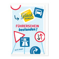 Glückwunschk. z. Führerschein Bild KOMMA³ 08-168 KOMMA³ 08-168 Bild