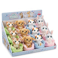 Kuscheltier Little Paws, 12 cm, 12 Stück, sortiert NICI 63320 NICI 63320 4 Designs 12 Stück im Display