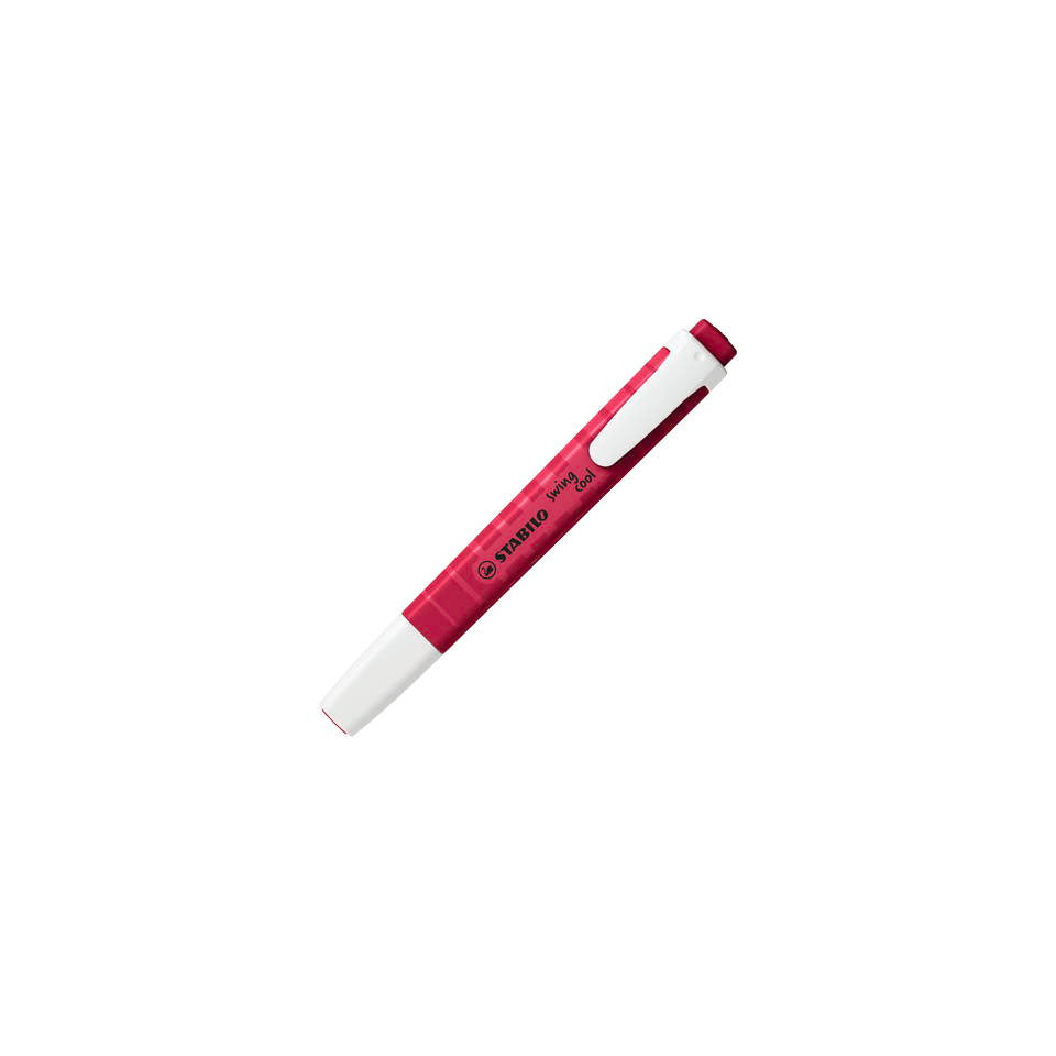 Textmarker Swing Cool Wildflower, 1 + 4 mm, burgunderrot STABILO 275/250 STABILO 275/250 Wildflower
