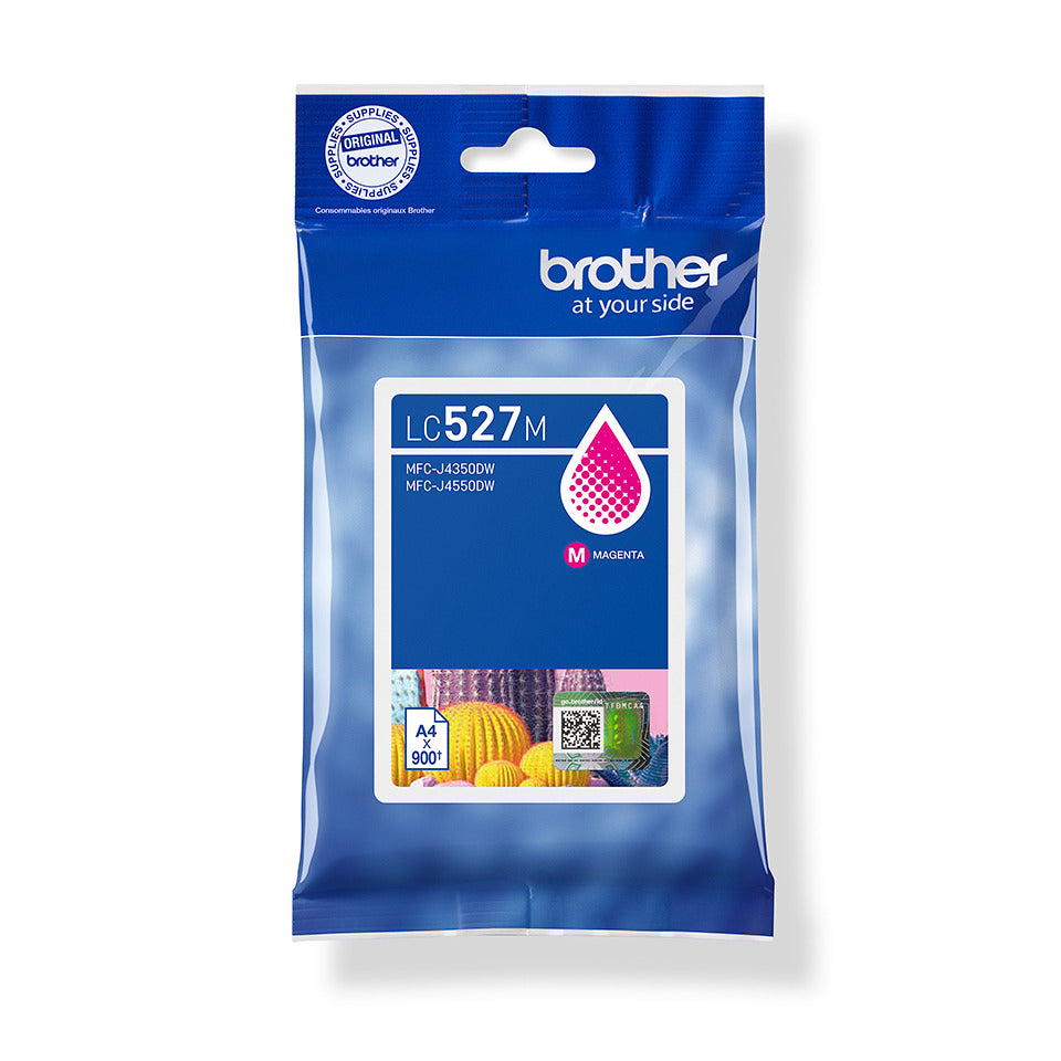 Inkjetpatrone, 900 Seiten, magenta BROTHER LC527M