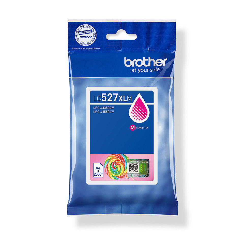 Inkjetpatrone, 2.000 Seiten, magenta BROTHER LC527XLM