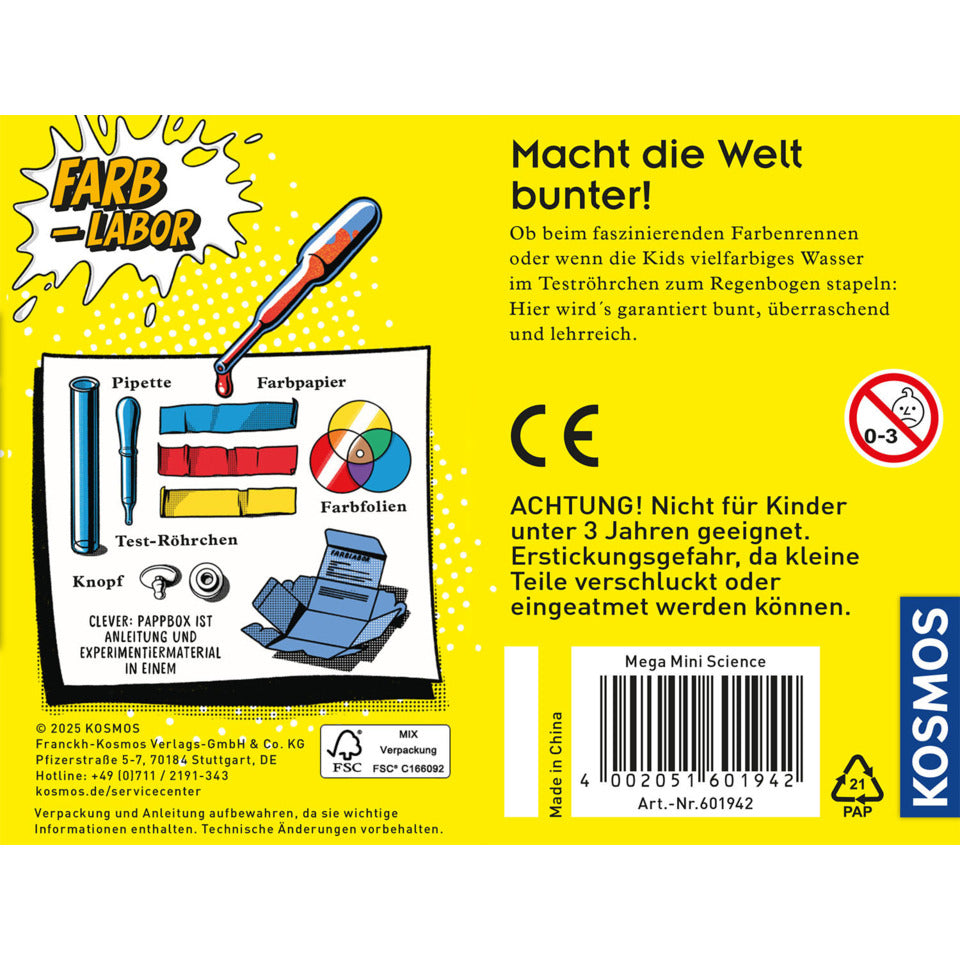 Mini-Experimente Mega Mini Sience, sortiert KOSMOS 601942