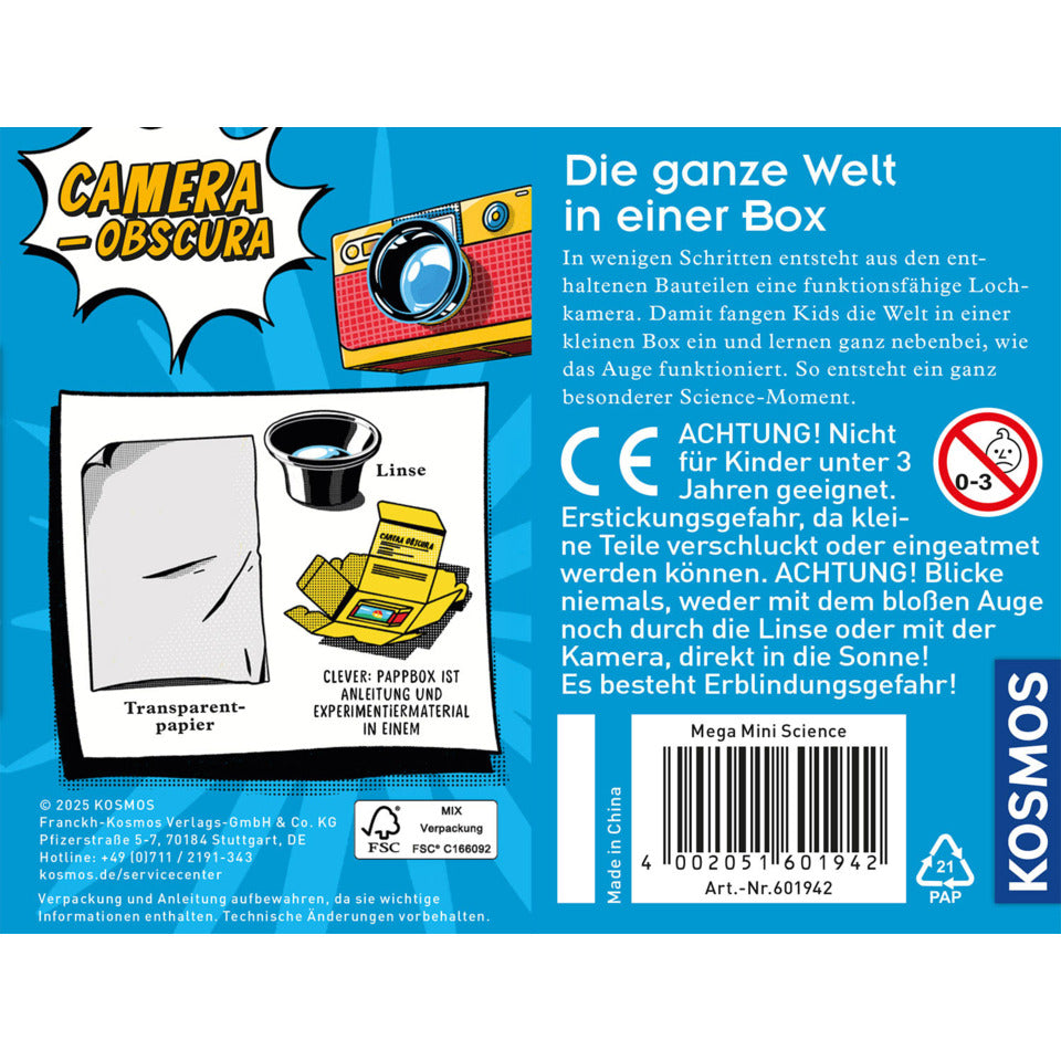 Mini-Experimente Mega Mini Sience, sortiert KOSMOS 601942