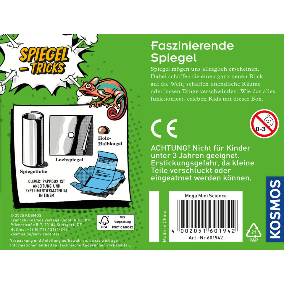 Mini-Experimente Mega Mini Sience, sortiert KOSMOS 601942